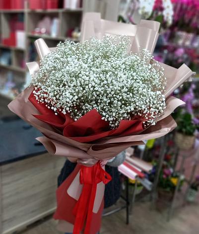 Букет цветов из: Гипсофила в Воронежском