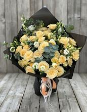 Букет цветов из:  Розы и Лизиантусы #REPLACE_PRED# Воронежском