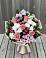 Букет цветов из: Альстромерии, Гвоздики, Розы и Хризантемы в Воронежском