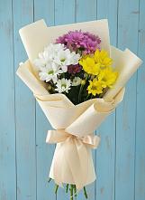 Букет цветов из:  Хризантемы в Воронежском