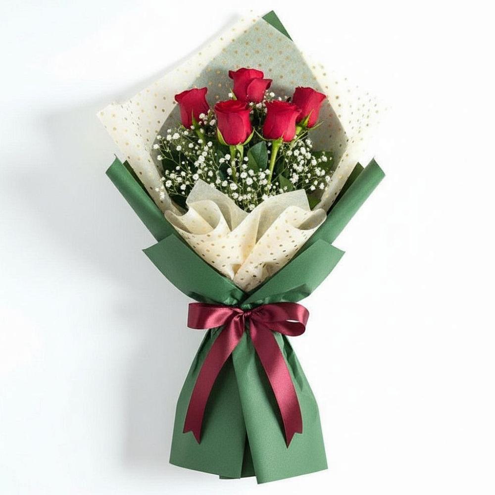 Букет цветов из: Розы в Воронежском