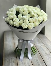 Букет 35 Белых роз в Воронежском