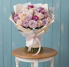 Букет цветов из:  Розы в Воронежском