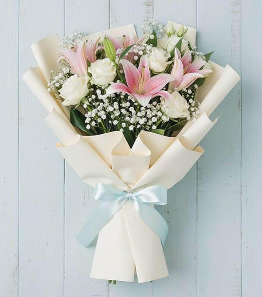 Букет цветов из: Лилии в Воронежском