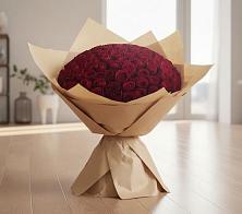Букет 101 Красная роза в Воронежском