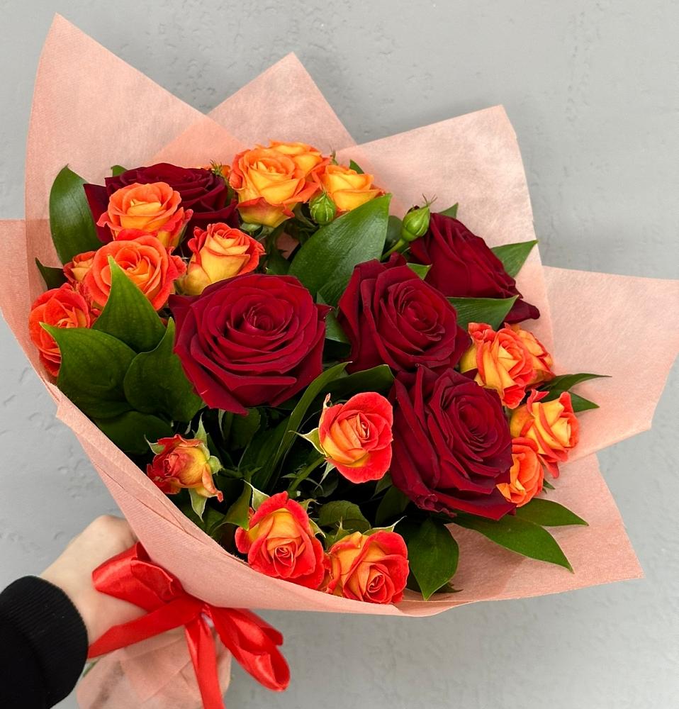 Букет Любовь и восторг в Воронежском