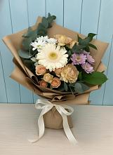 Букет цветов из:  Герберы и Хризантемы в Воронежском