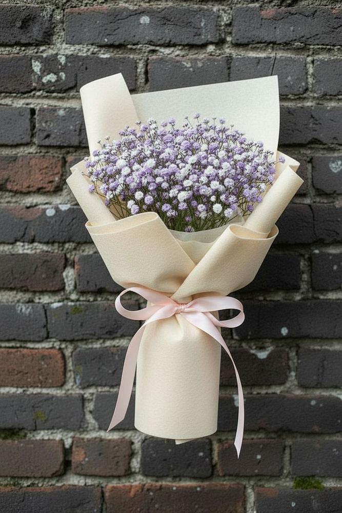 Букет цветов из: Гипсофила в Воронежском