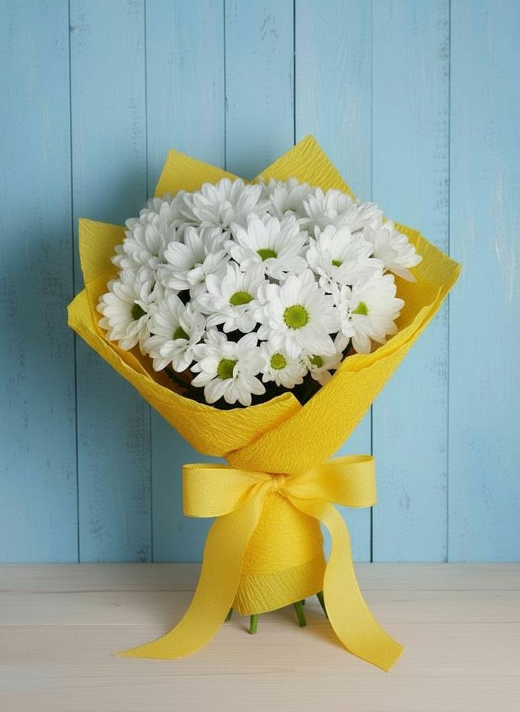 Букет цветов из: Хризантемы в Воронежском