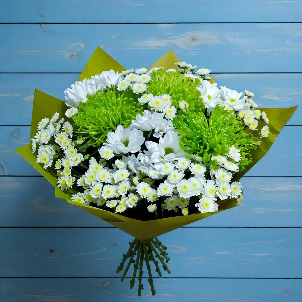 Букет цветов из: Хризантемы в Воронежском