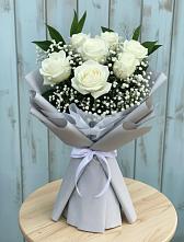 Букет цветов из:  Розы в Воронежском