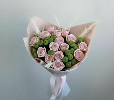 Букет цветов из:  Розы и Хризантемы в Воронежском