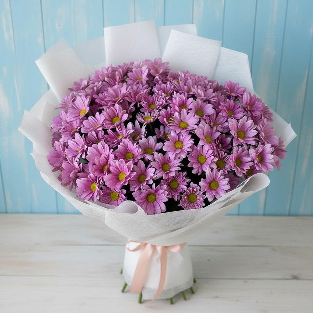 Букет цветов из: Хризантемы в Воронежском