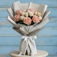 Букет цветов из:  Розы в Воронежском