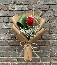 Букет цветов из:  Розы в Воронежском