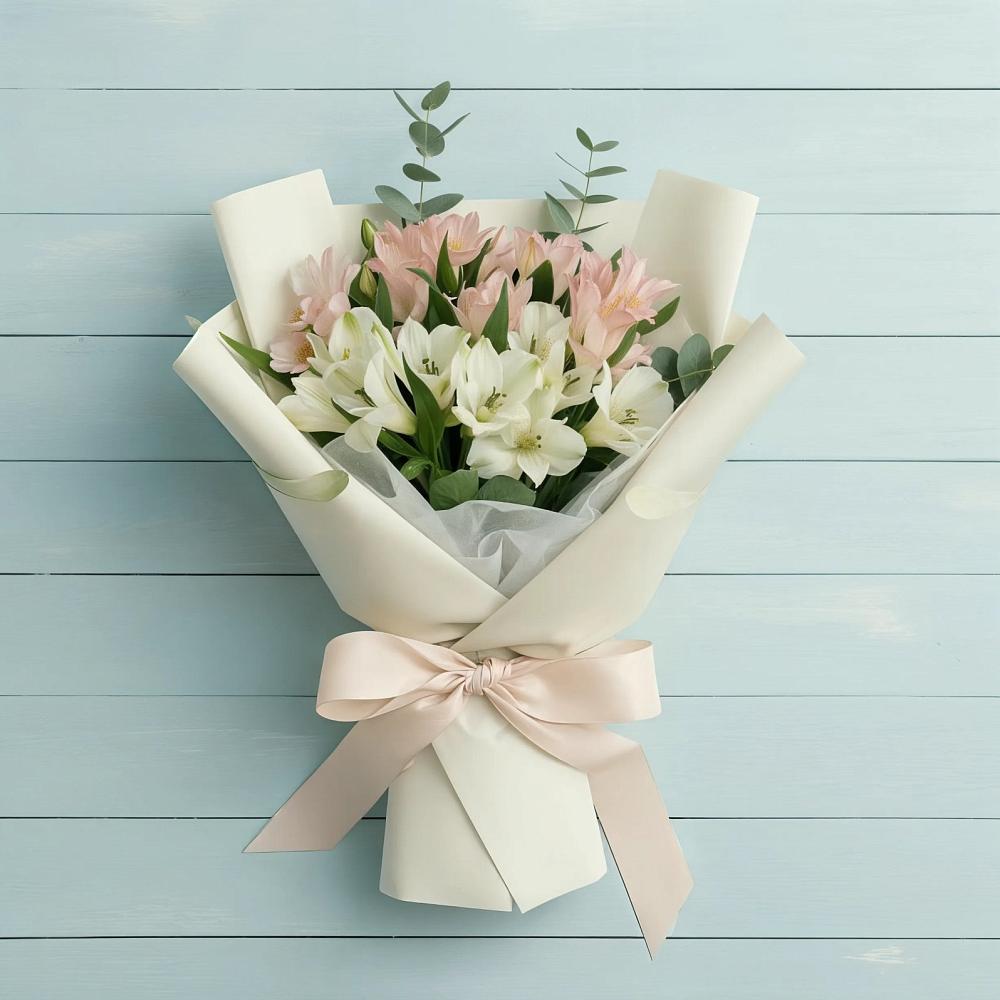 Букет цветов из: Альстромерии в Воронежском