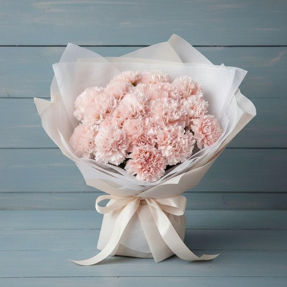 Букет цветов из: Гвоздики в Воронежском