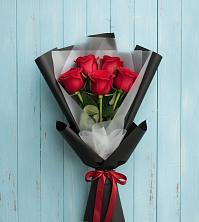 Букет цветов из:  Розы в Воронежском