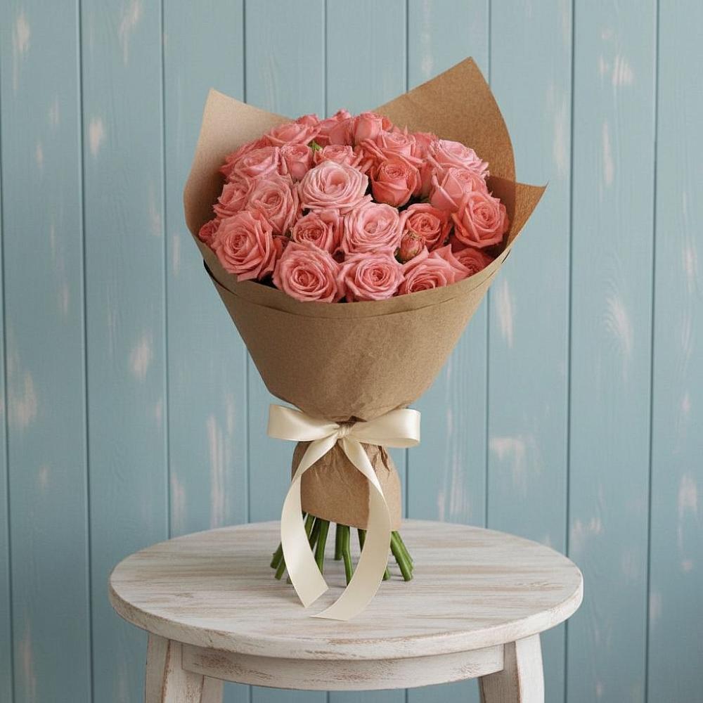 Букет цветов из: Розы в Воронежском