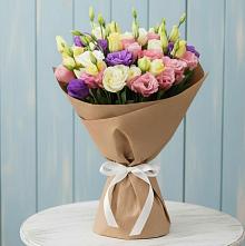 Букет цветов из:  Лизиантусы в Воронежском