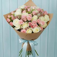 Букет цветов из:  Розы #REPLACE_PRED# Воронежском