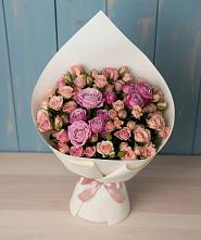 Букет цветов из:  Розы #REPLACE_PRED# Воронежском