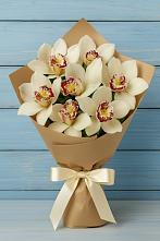 Букет цветов из:  Орхидеи и Розы в Воронежском
